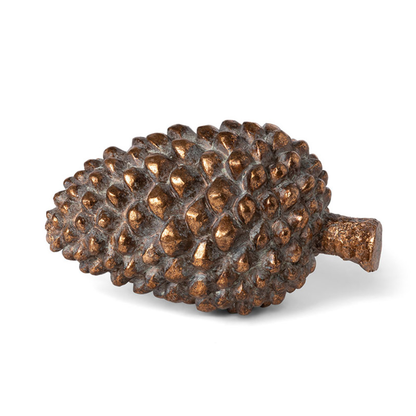 Bronze Pinecone Figurine