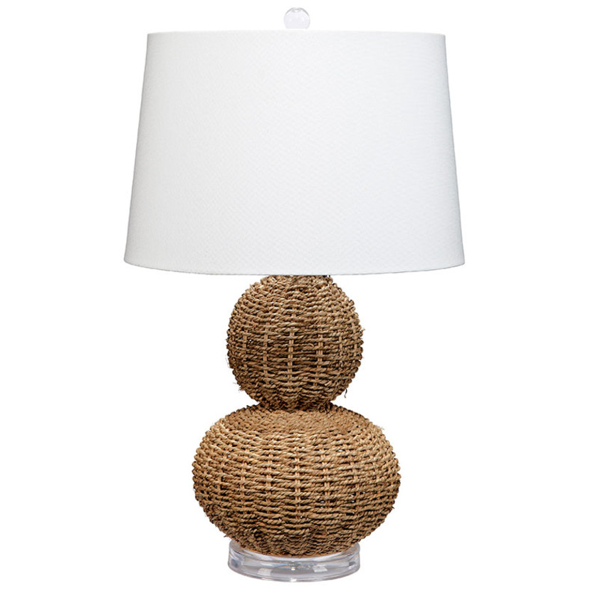 Natural Seagrass Table Lamp