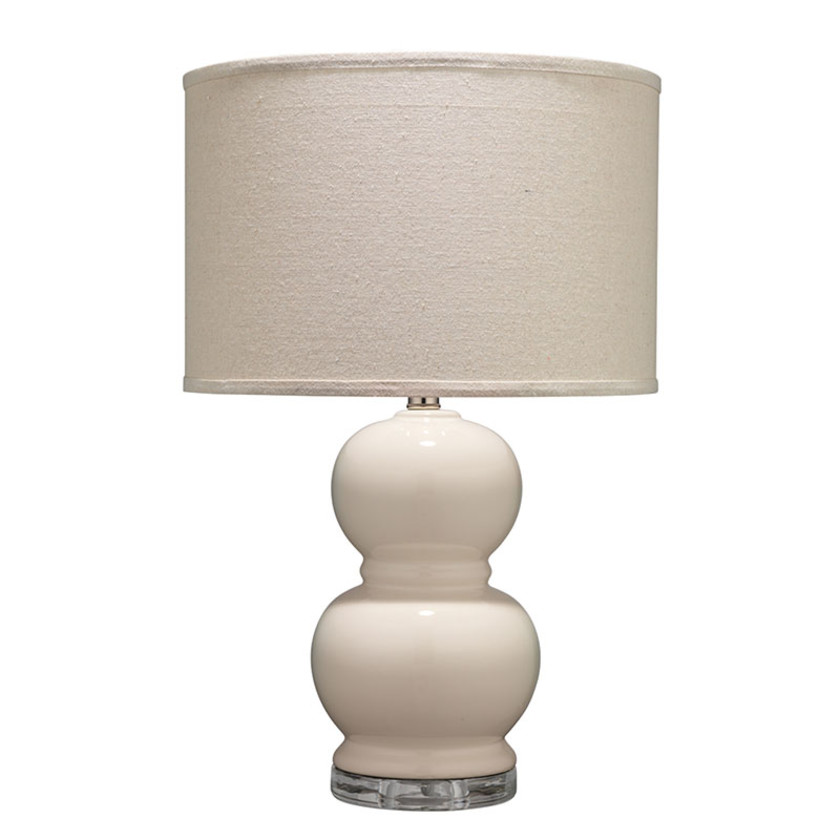 Handblown Glass Globe Table Lamp
