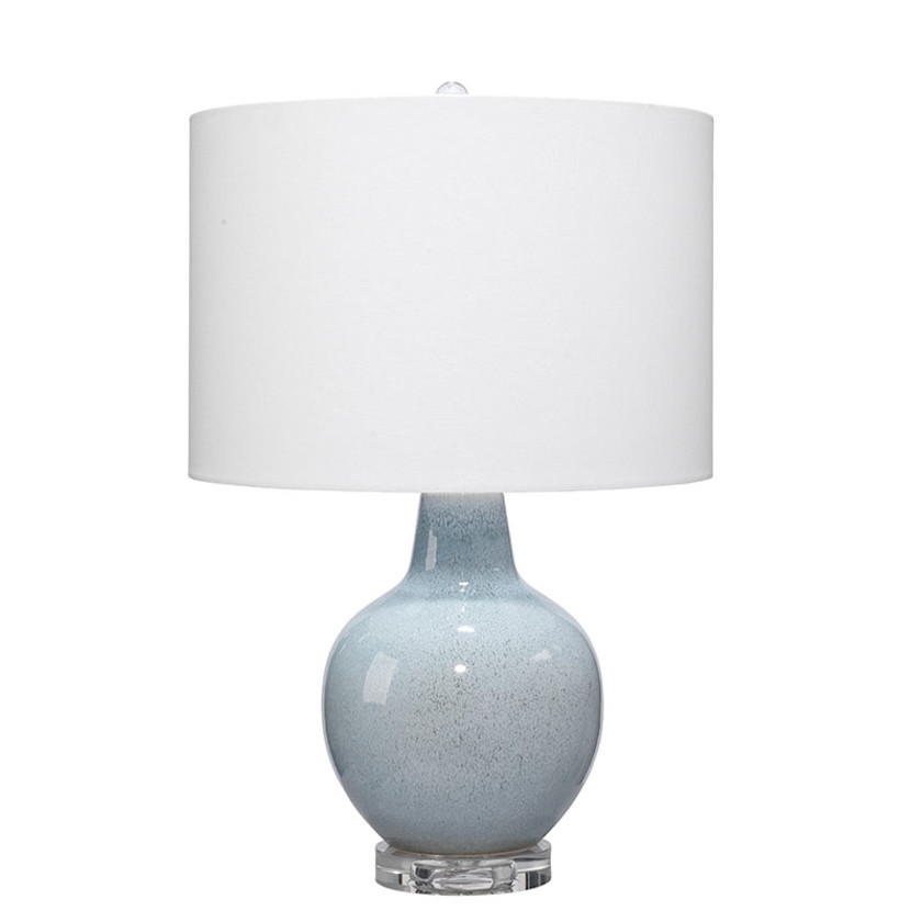 Blue Glaze Ceramic Table Lamp