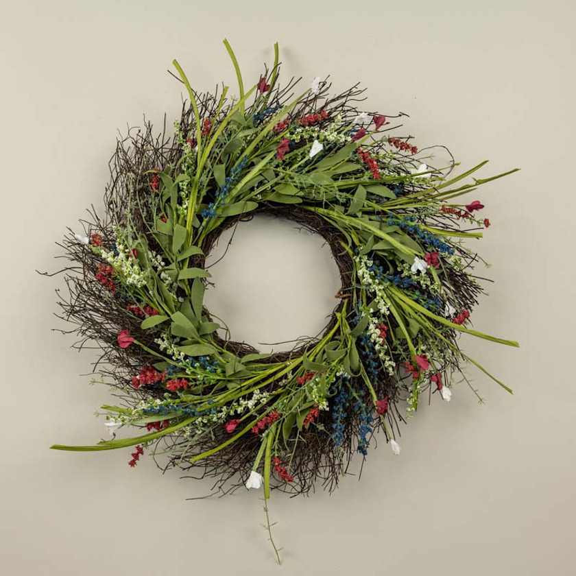 Red, White & Blue Wreath