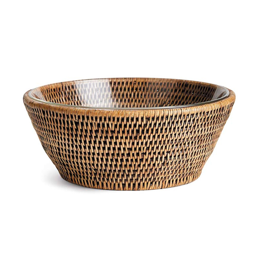 Handwoven Rattan Decorative Bowl