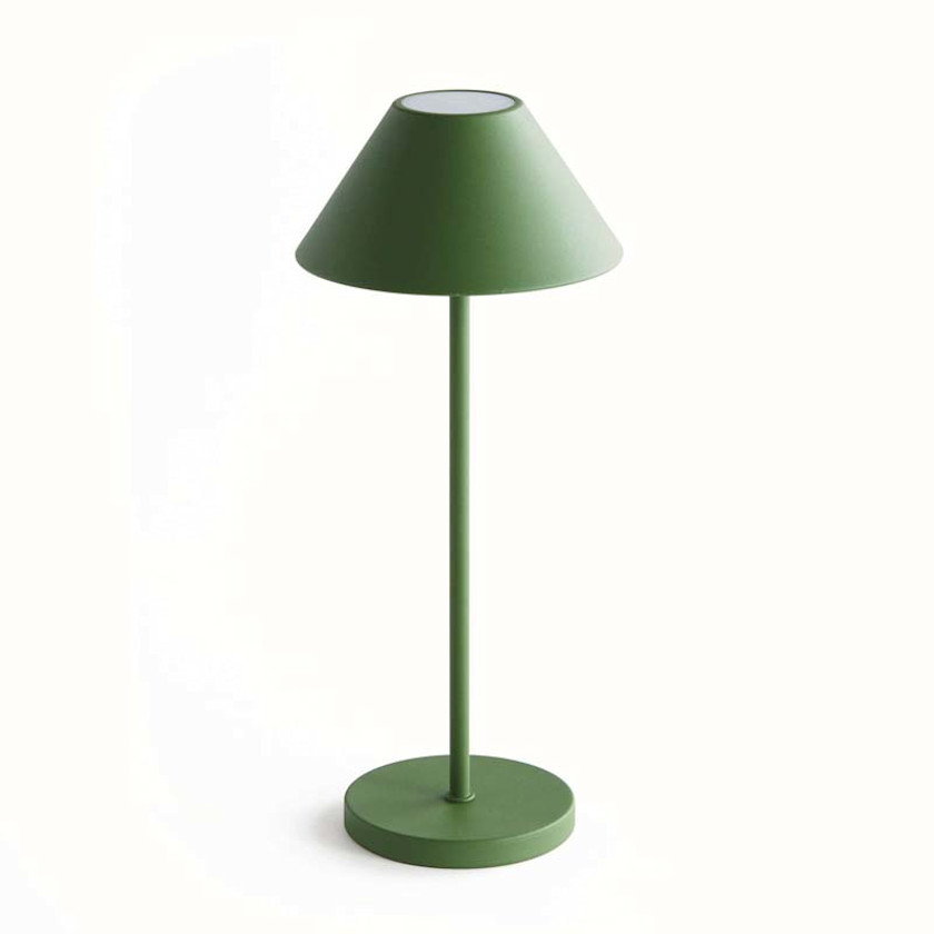 Metal Shade Rechargeable Cordless Lamp