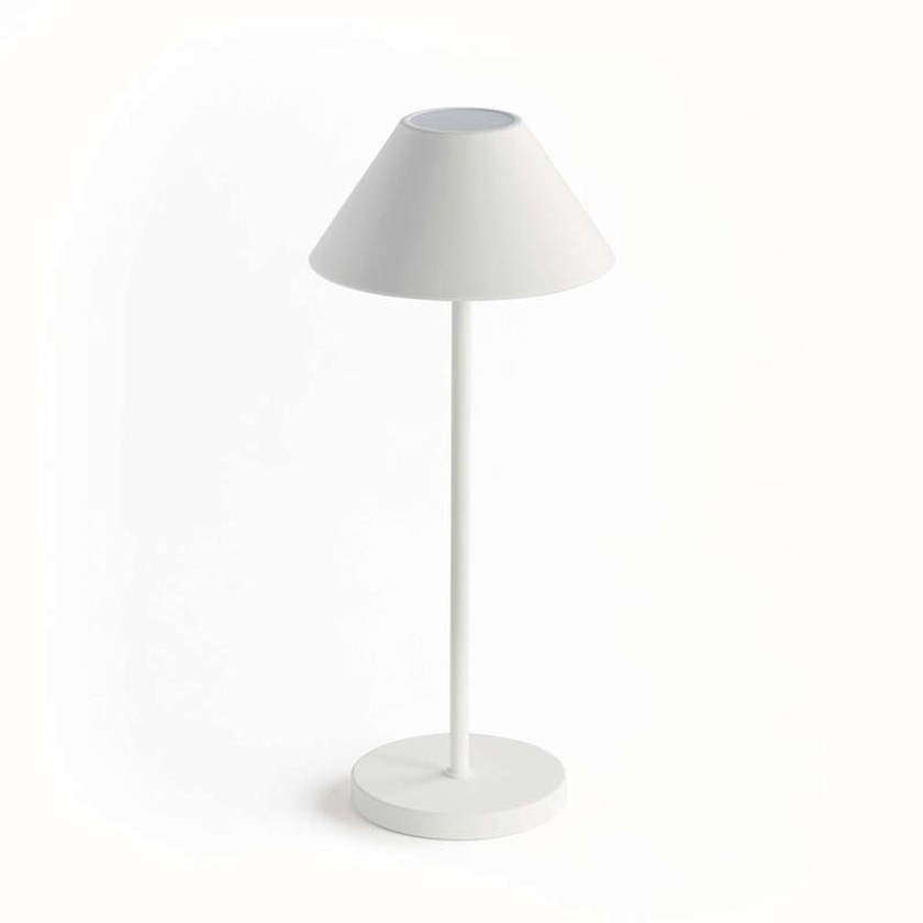 Metal Shade Rechargeable Cordless Lamp