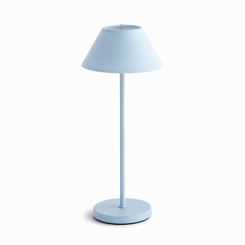 Linen Shade Rechargeable Cordless Lamp