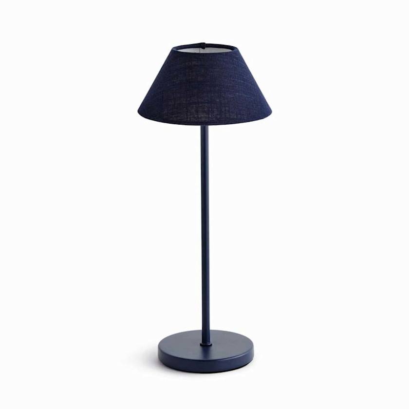 Linen Shade Rechargeable Cordless Lamp