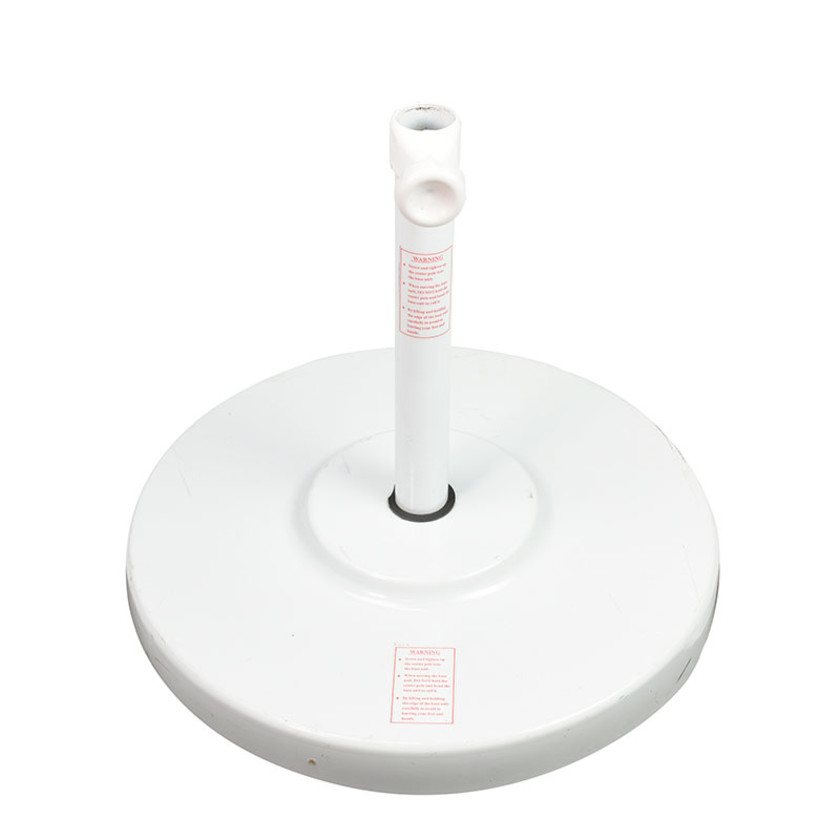 Umbrella Base - 50 lbs.,White