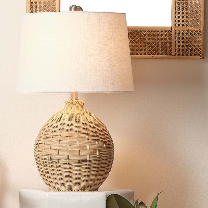 Rattan Lamp - Natural,Natural