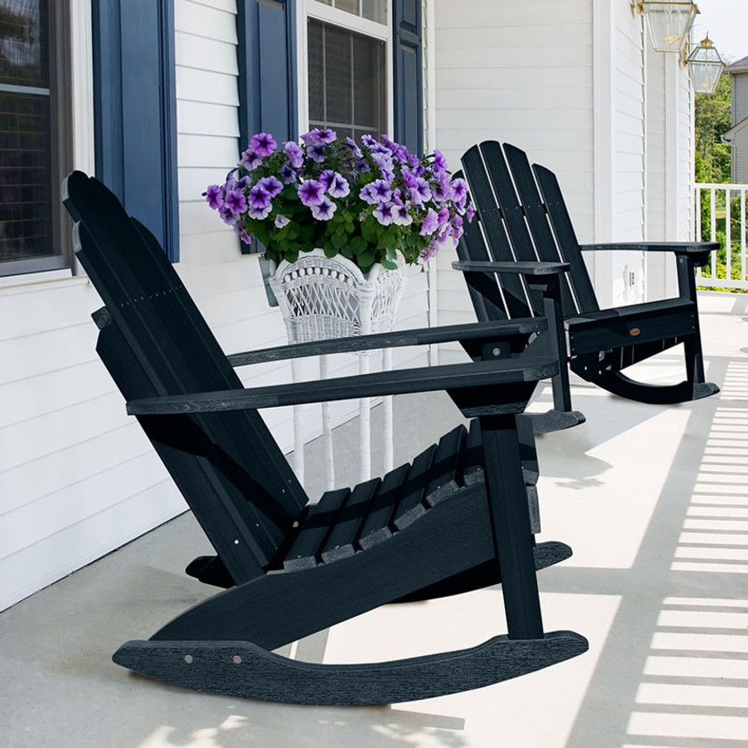 Adirondack Rocking Chair -  Navy,Navy