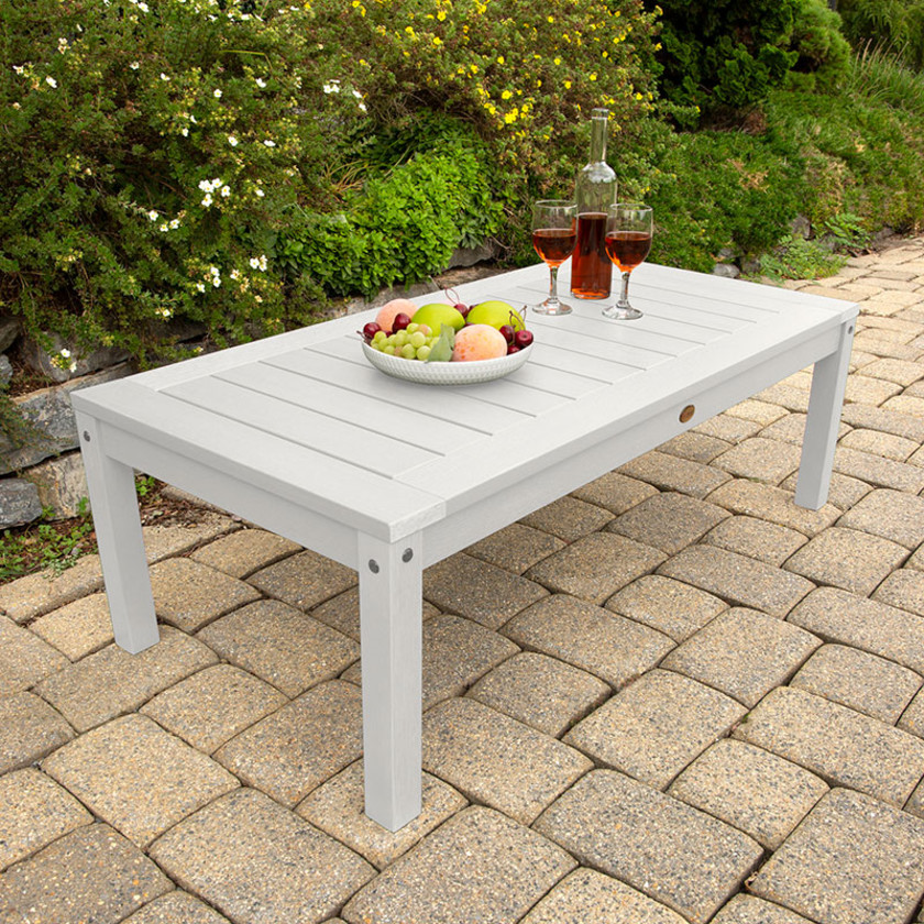 Adirondack Coffee Table - White,White