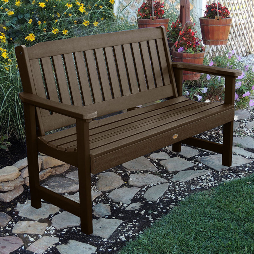 Garden Bench -  Bark, 5',Bark