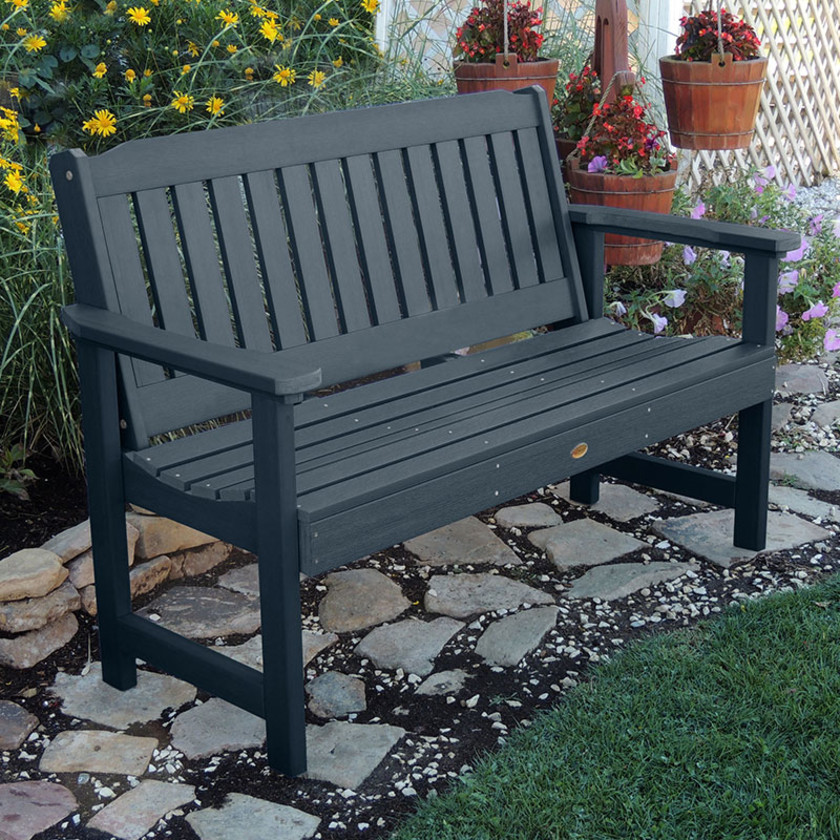 Garden Bench -  Navy, 5',Navy