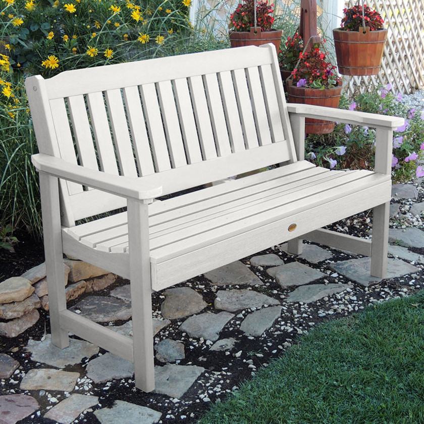 Garden Bench -  White, 5',White