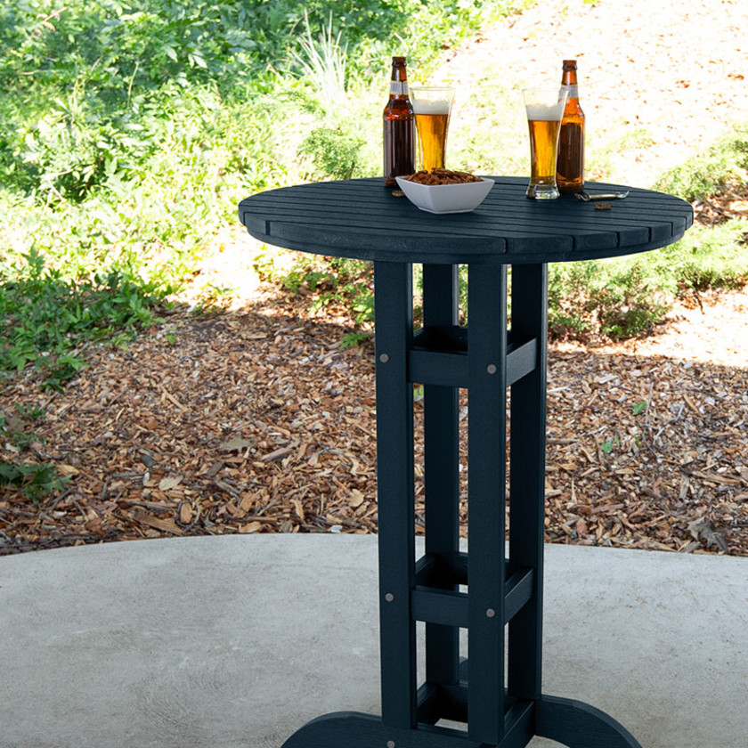 30" Round Bistro Table -  Navy,Navy