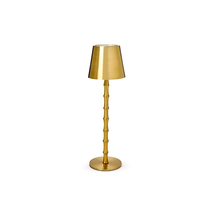 Bamboo Cordless LED Table Lamp
