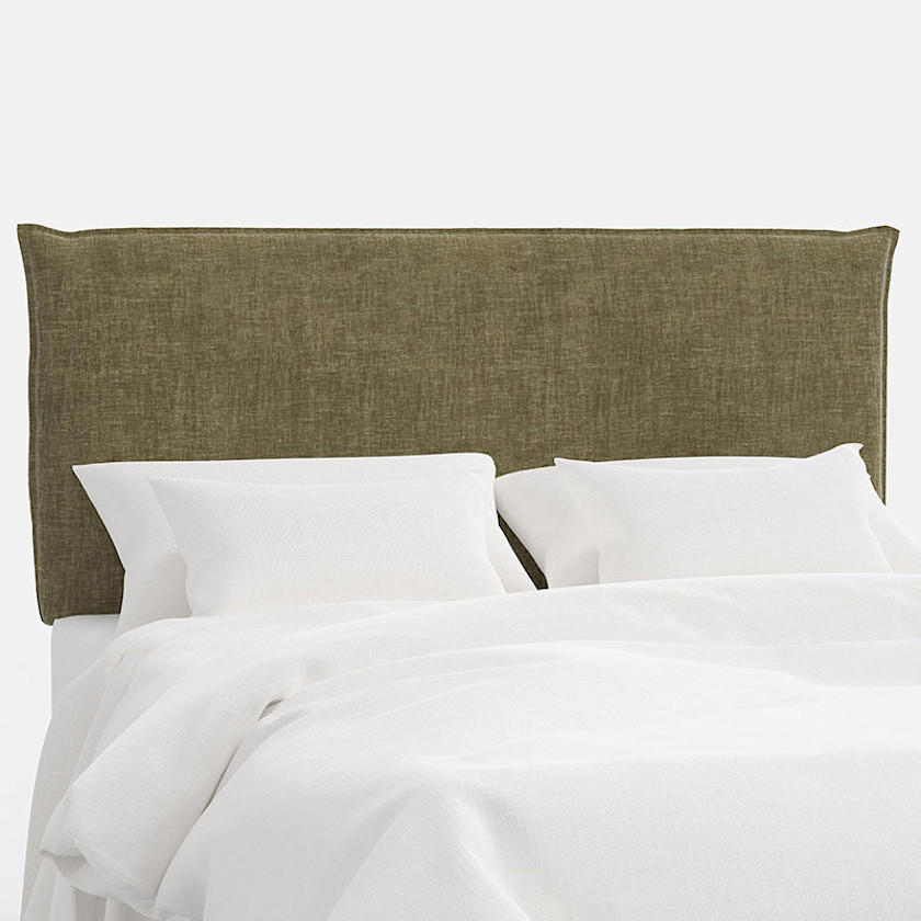 Sutton Vintage Velvet Headboard,Loden Green