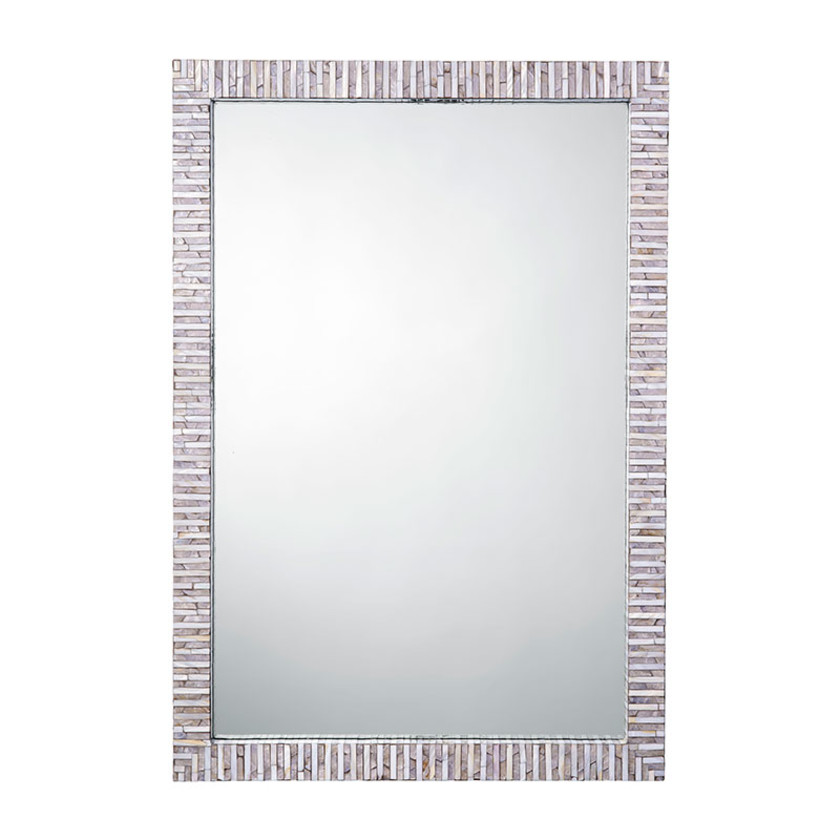 Mother-of-pearl Mosaic Rectangle Mirror