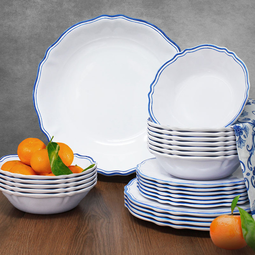 Maison Melamine 4-Piece Dinnerware Sets