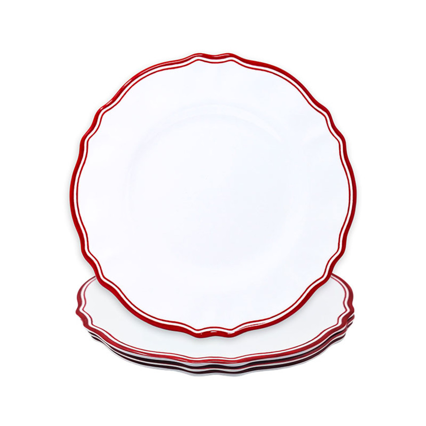 Maison Melamine Salad Plates, Set of 4