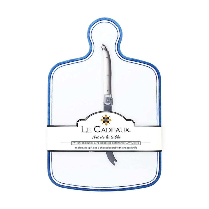 Maison Melamine Cheese Board with Laguiole Cheese Knife