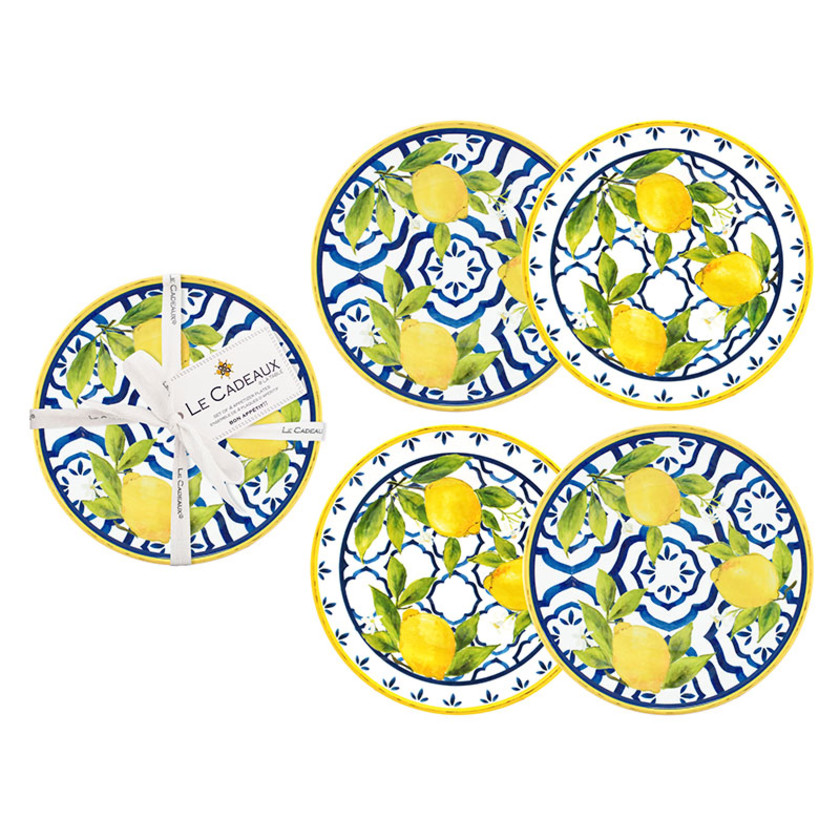 Palermo Melamine Dessert Bowls, Set of 4,Palermo