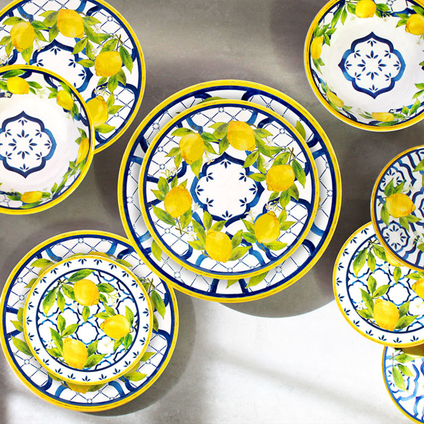 Palermo Melamine Salad Bowl,Palermo