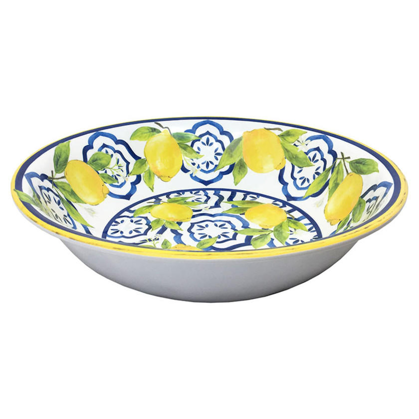 Citrus Melamine Salad Bowl