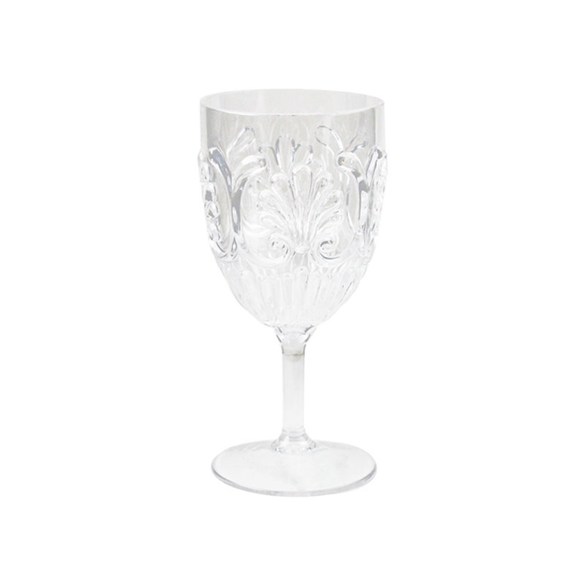 Jewel Wine Glasses, Set of 4 - Clear,Clear