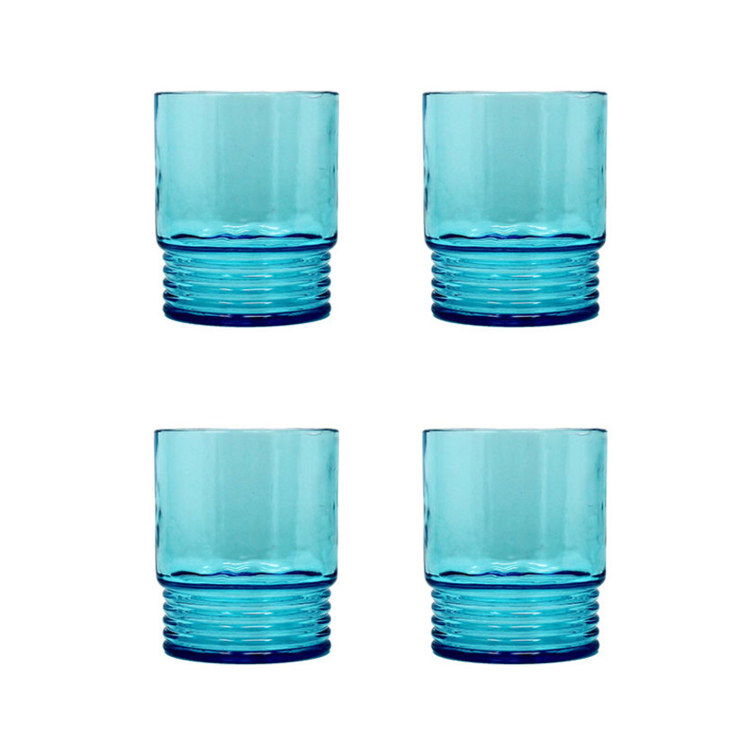 Santorini Tumblers, Set of 4