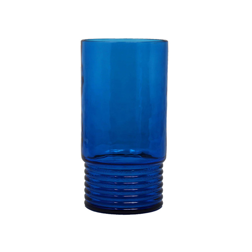 Santorini Tumblers, Set of 4 - Blue, Large,Blue