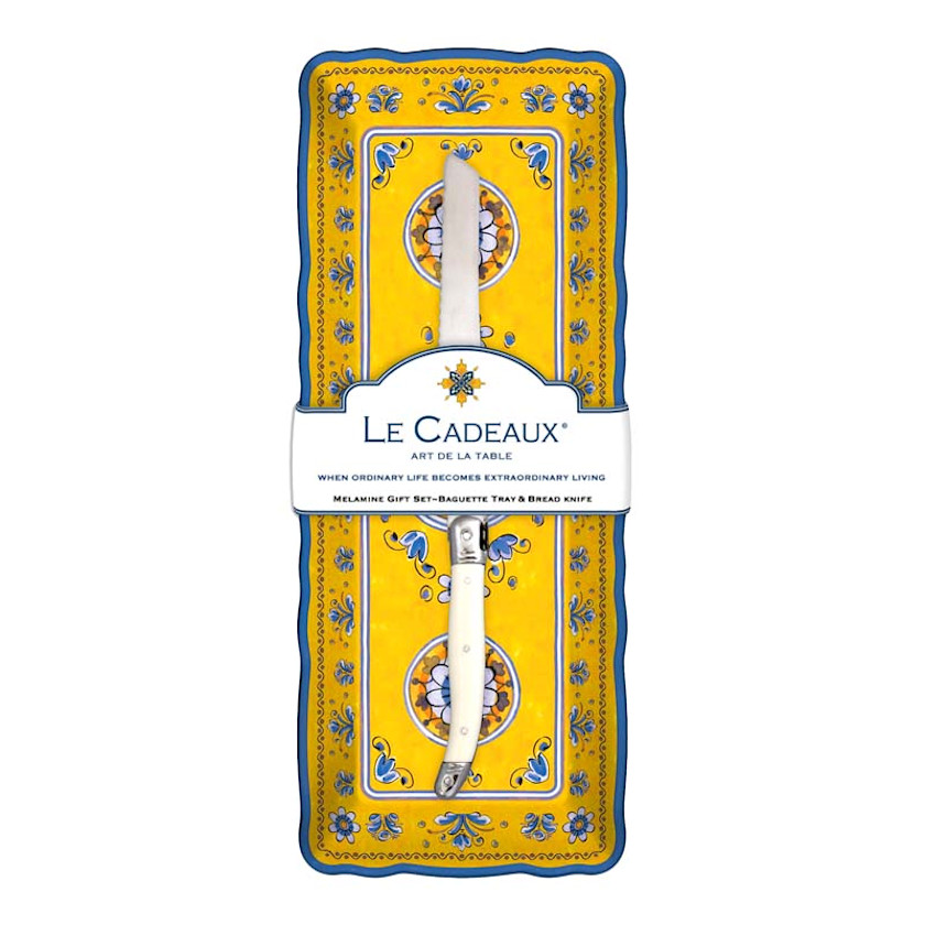 Benidorm Serving Tray and Knife Set