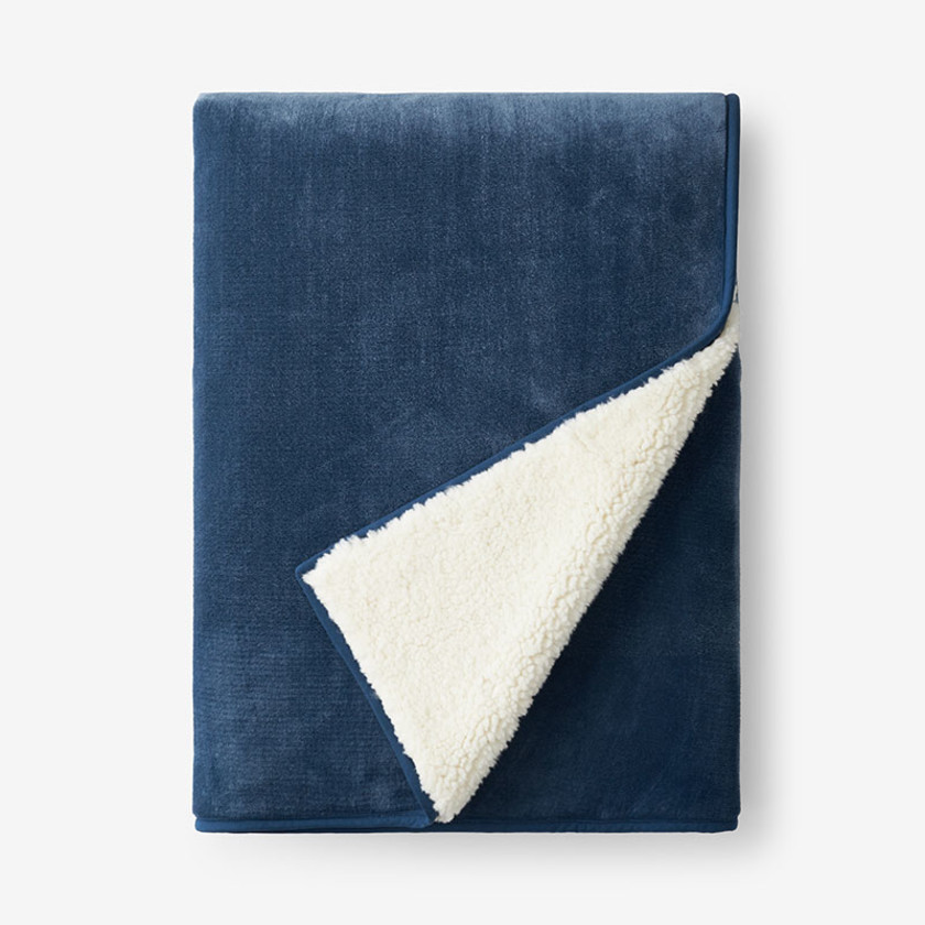 Sherpa Waterproof Blanket - Blue Haze,Blue Haze