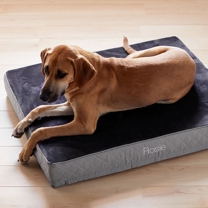 Plush Pet Bed Cover,Gray