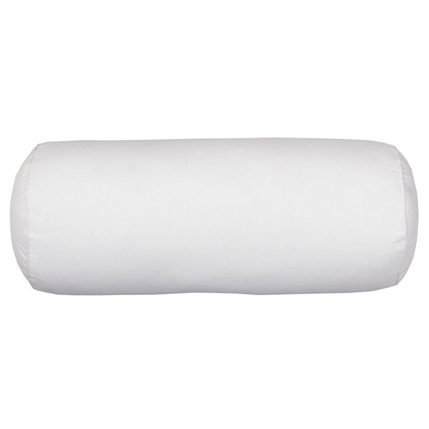 Down Alternative Neckroll Pillow Insert,White