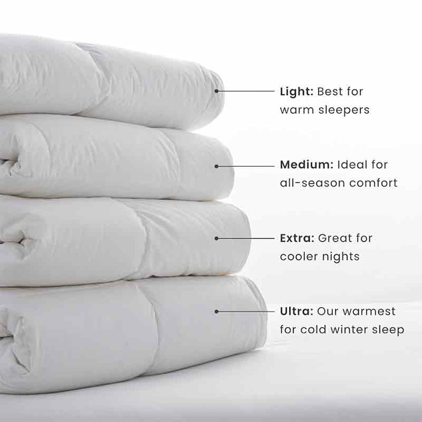 Premium Down Light Warmth Comforter - White, Twin,White