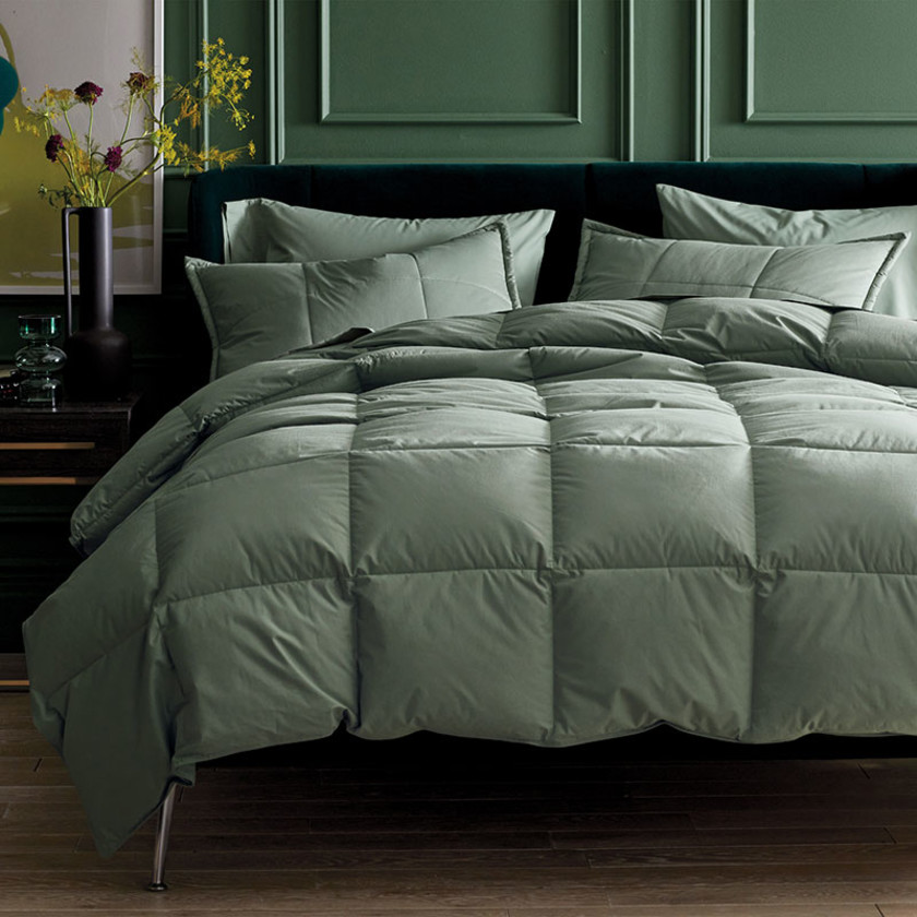 Quilted Sham - Thyme, Standard,Thyme
