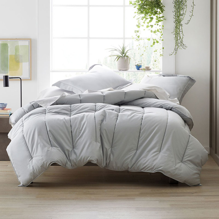 Classic Smooth Wrinkle-Free Sateen Fitted Bed Sheet - White, King,White