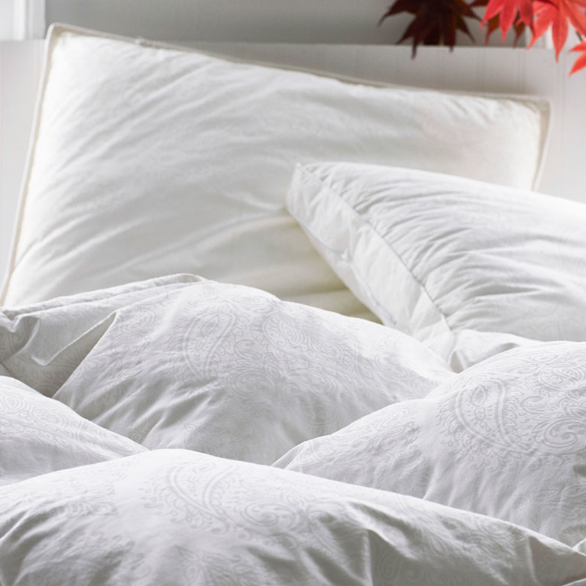 Cotton Sateen Gusseted Pillow Protector - Standard,White