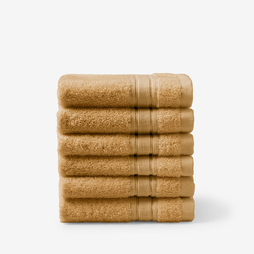 Yellow bath towel sets online