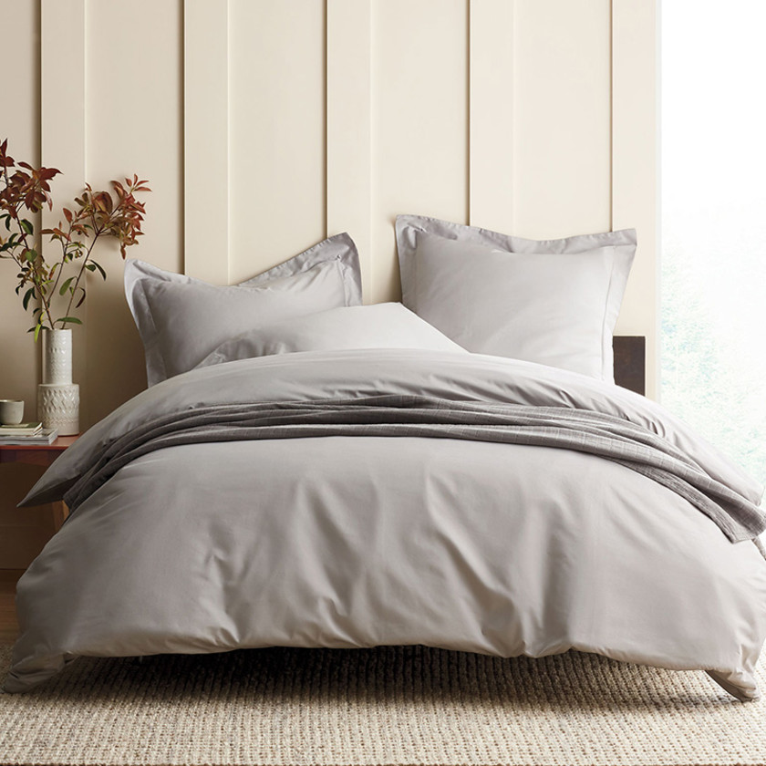Premium Smooth Supima® Cotton Sateen Sham - Cream, Euro,Cream