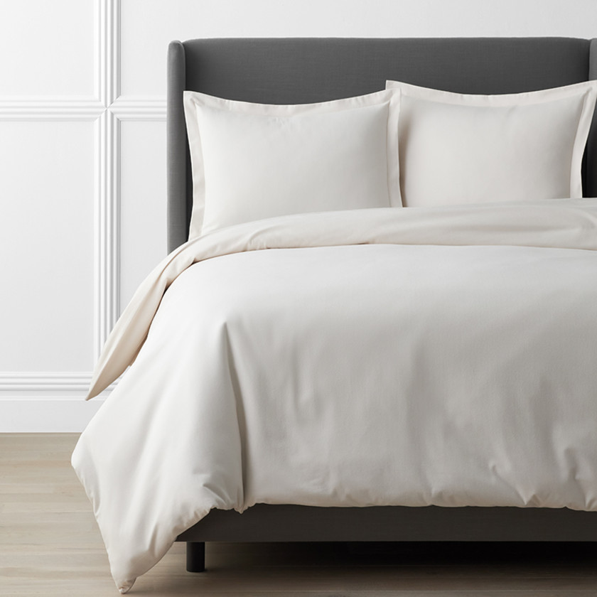 Luxe Ultra-Cozy Cotton Velvet Flannel Duvet Cover