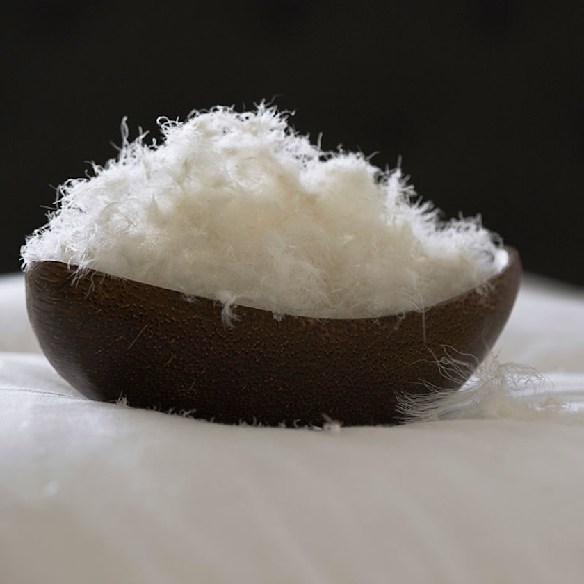 Down Mattress Pad - Queen,White