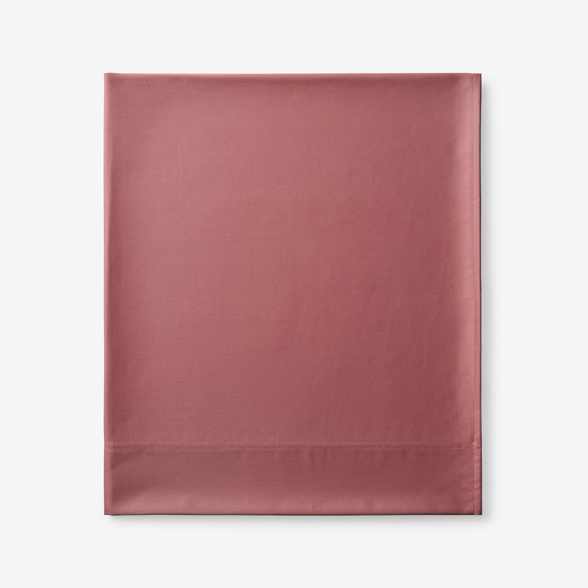 Premium Smooth Supima® Cotton Wrinkle-Free Sateen Flat Bed Sheet