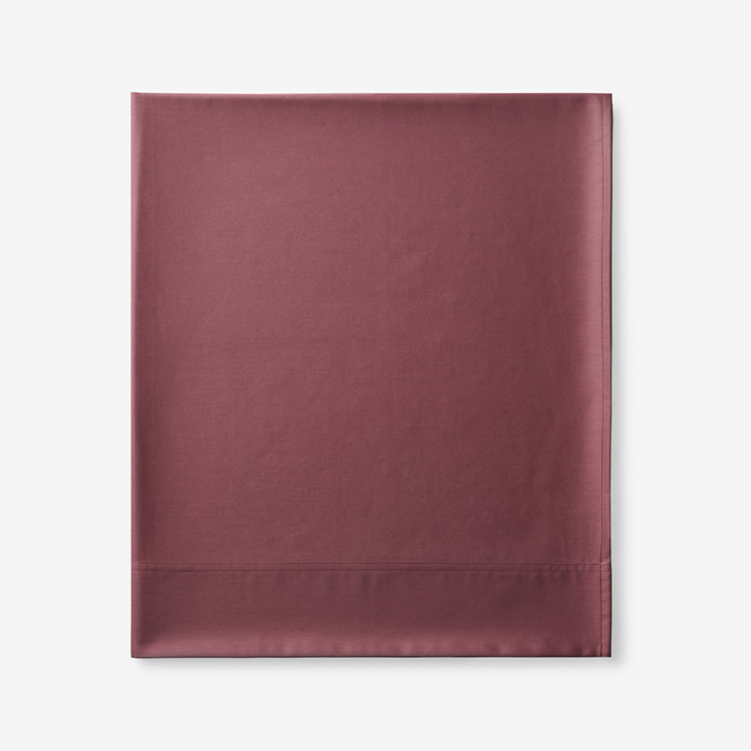 Premium Smooth Supima® Cotton Wrinkle-Free Sateen Flat Bed Sheet
