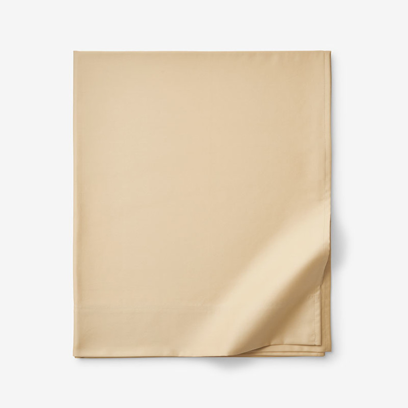 Premium Smooth Supima® Cotton Wrinkle-Free Sateen Flat Bed Sheet