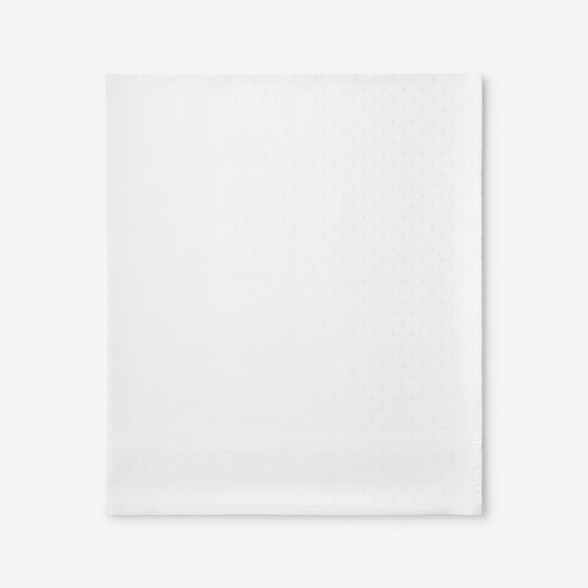 Dot Premium Smooth Supima® Cotton Sateen Flat Bed Sheet