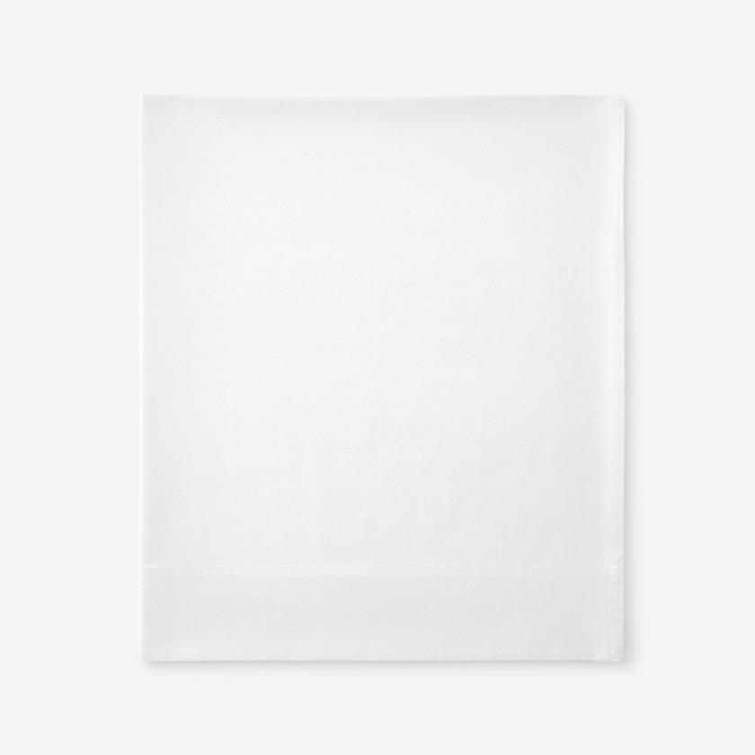 Premium Cool Organic Cotton Percale Flat Bed Sheet