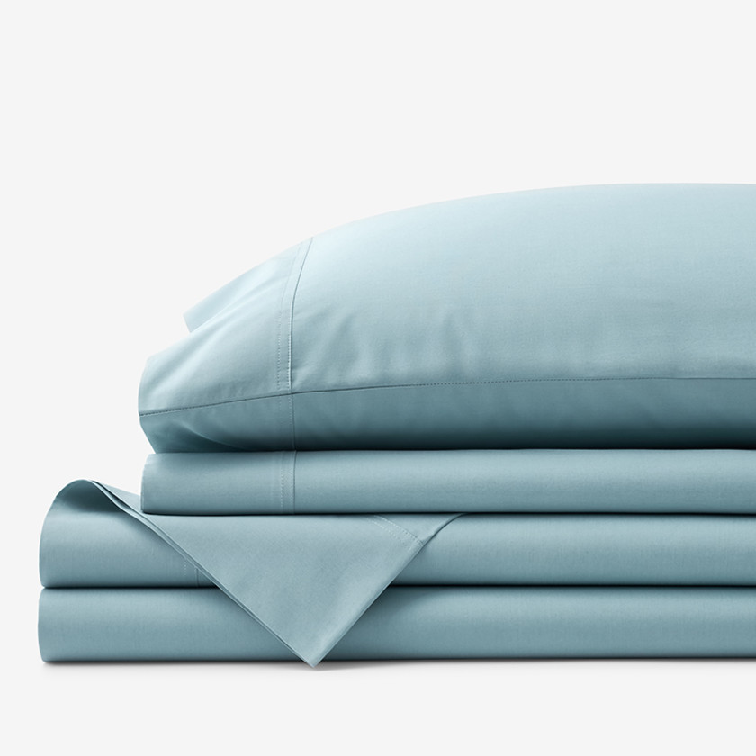 Premium Cool Supima® Cotton Percale Bed Sheet Set