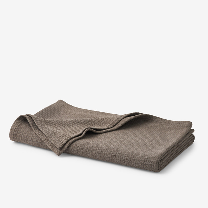 Textured Cotton Weave Blanket | The Company Store