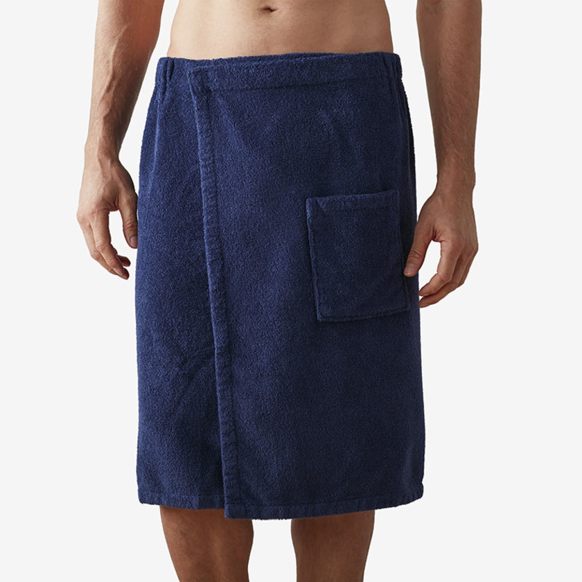 Company Cotton Men s Shower Wrap Towel The Company Store